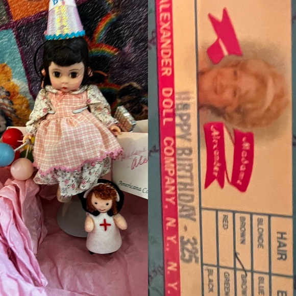 NIB VINTAGE MADAME ALEXANDER DOLLS RAPUNZEL GLENDA GOOD WITCH CINDERELLA etc - Picture 3 of 10